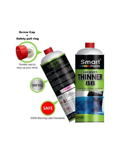 SMART PAINTS LACQUER THINNER 88 (450ML)