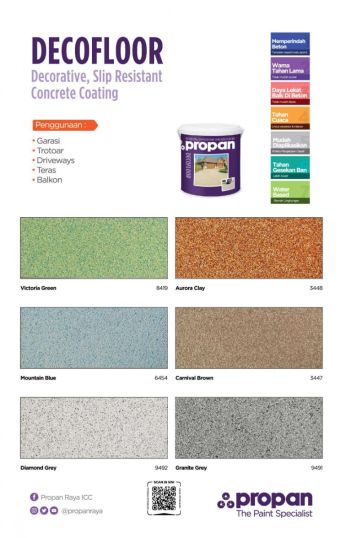 PROPAN DECOFLOOR 3KG BASIC COAT + 1KG FLAKE