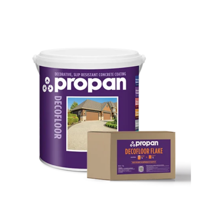 PROPAN DECOFLOOR 3KG BASIC COAT + 1KG FLAKE